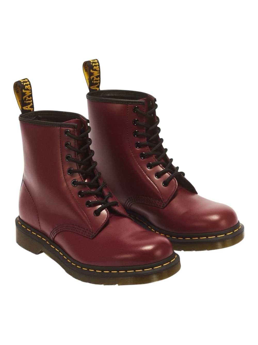 Dr.Martens NEW 1460 Smooth Leather Lace Up Boots Cherry Red Women’s Size 6